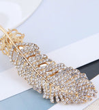 Elegant Feather Hairclip