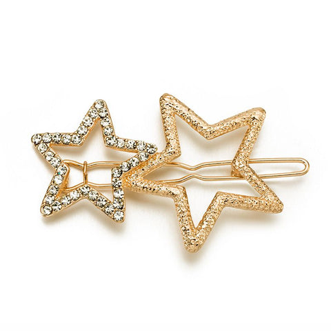Double Star Hair Clip