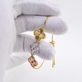 18k Gold Plated 4-Leaf Clover Bracelet