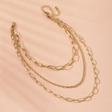 Paperclip Multi-layer Necklace