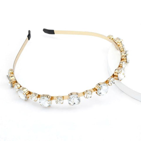 White Crystal Headband