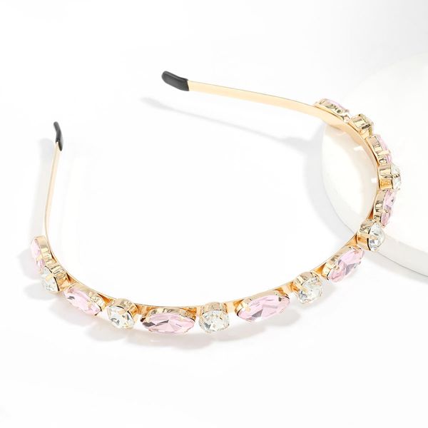 Pink Crystal Headband