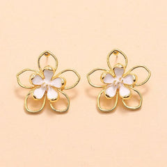 [Golden dew] 韓国☆18K Gold☆L.O.V.E in Bloom 3 Earring Love Bubbles Earrings GOLD Aquazzura@ Official