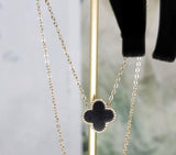 18k Gold Plated Clover Necklace