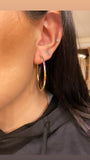 18k Gold Plated Rainbow Hoops