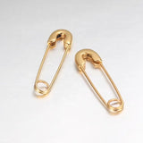 18k Gold Plated Pin Earring