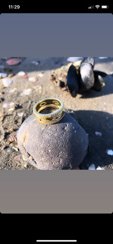 Evil Eye 18k Gold Plated Ring