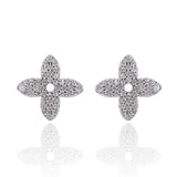 18k Gold Plated Diamond Studs