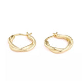 18k Gold Plated Small Hoops