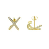 18k Gold Plated Earlobe Huggable Earrings